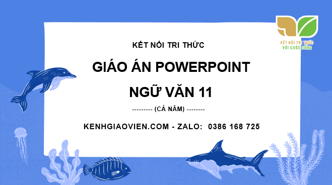 Giáo án điện tử ngữ văn 11 kết nối tri thức