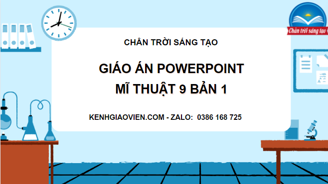 Giáo án powerpoint mĩ thuật 9 chân trời sáng tạo bản 1