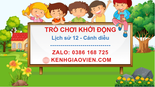 Trò chơi khởi động Lịch sử 12 cánh diều
