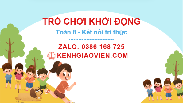 Trò chơi khởi động Toán 8 kết nối tri thức