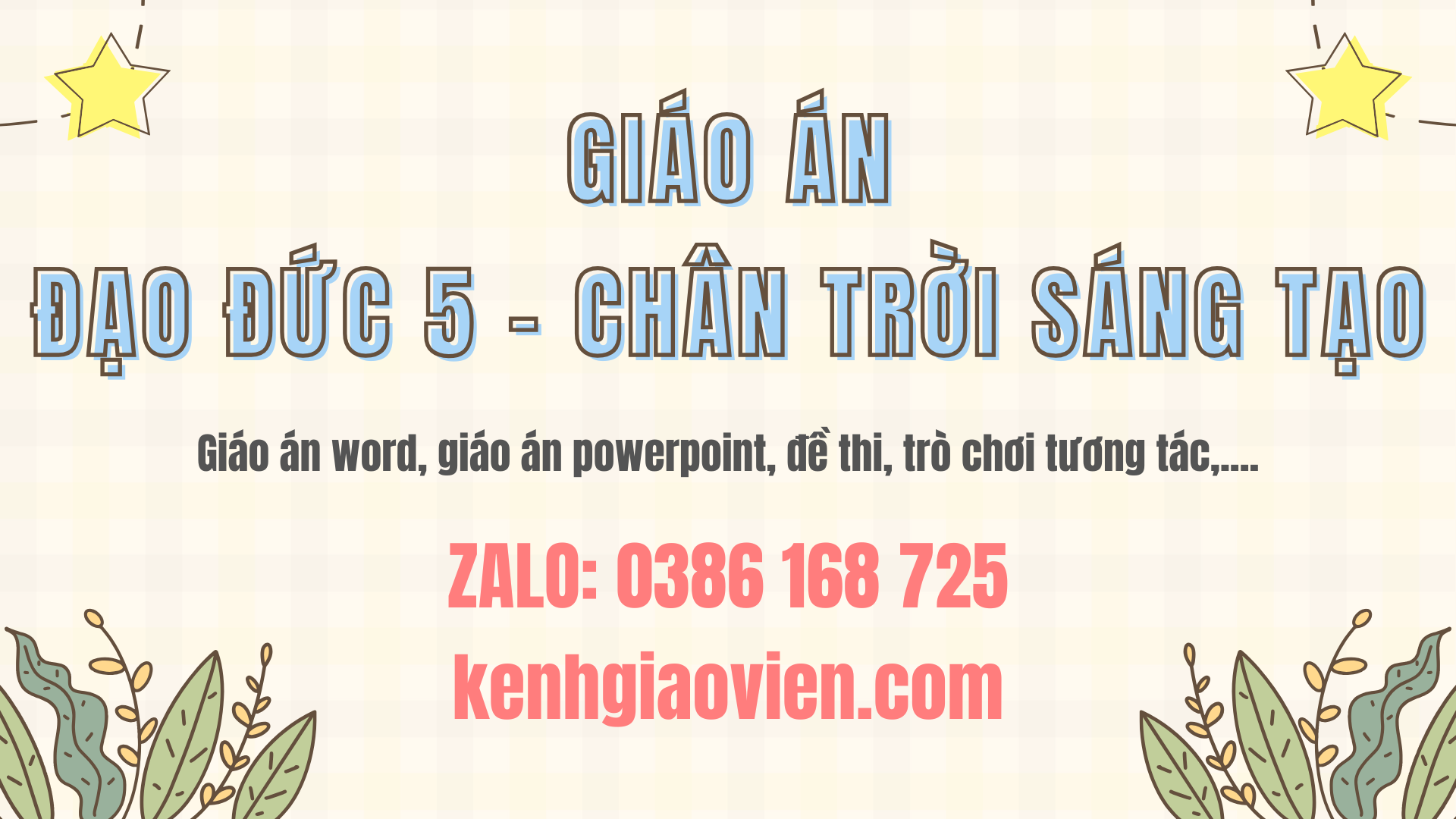 Link tải giáo án đạo đức 5 chân trời sáng tạo 2025