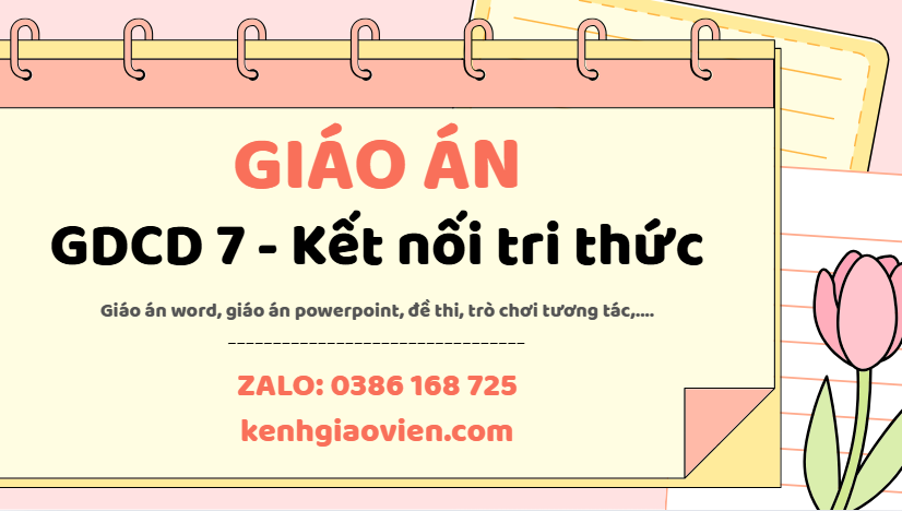 Link tải giáo án giáo dục công dân 7 kết nối tri thức 2025