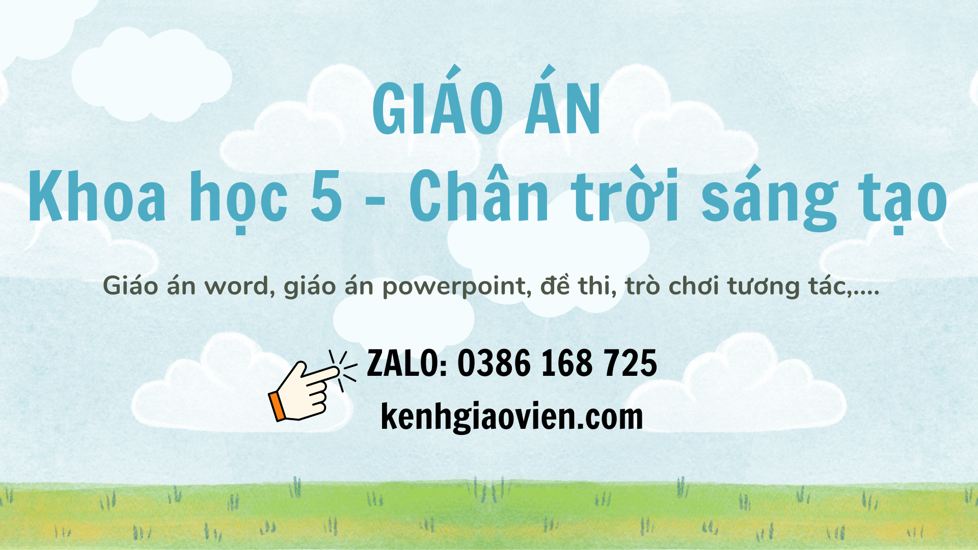 Link tải giáo án khoa học 5 chân trời sáng tạo 2025