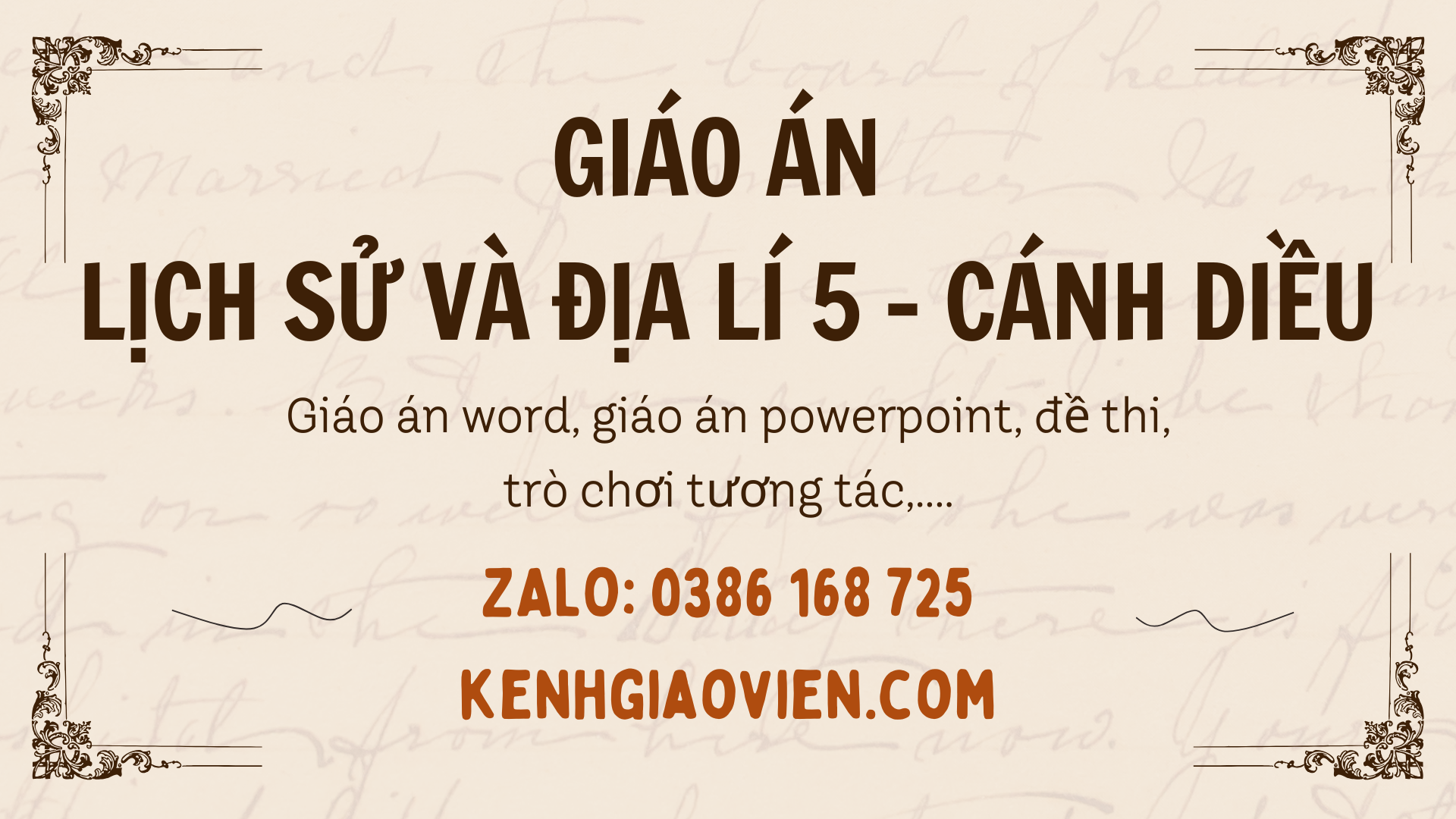 Link tải giáo án lịch sử và địa lí 5 cánh diều 2025