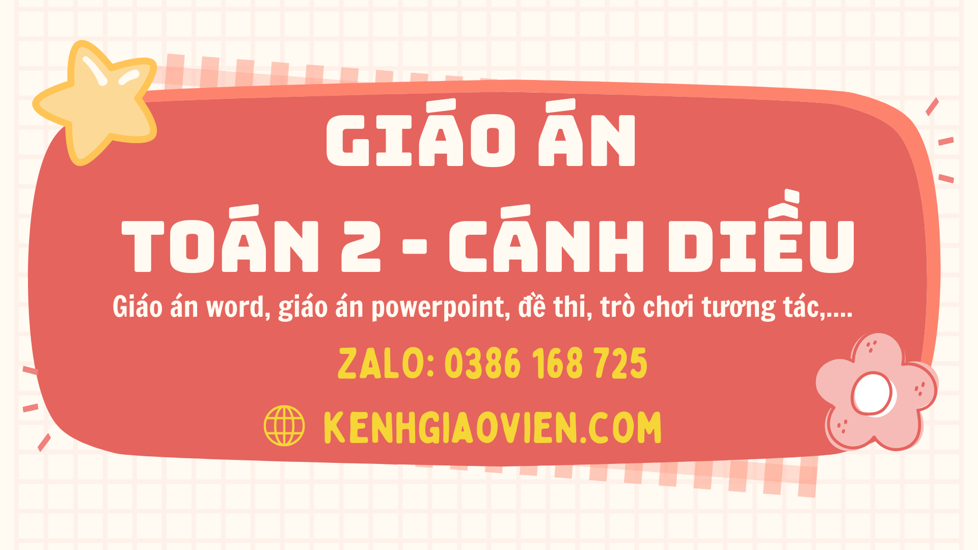 Link tải giáo án toán 2 cánh diều 2025