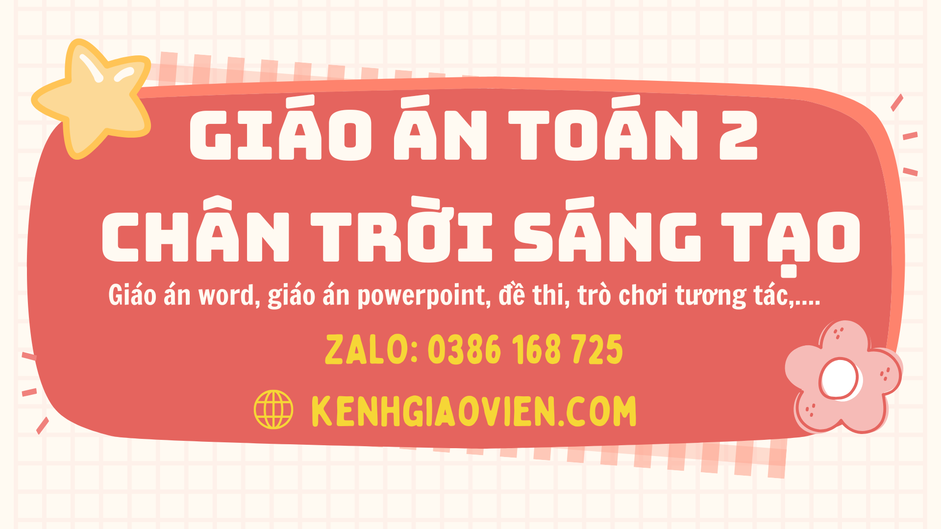 Link tải giáo án toán 2 chân trời sáng tạo 2025
