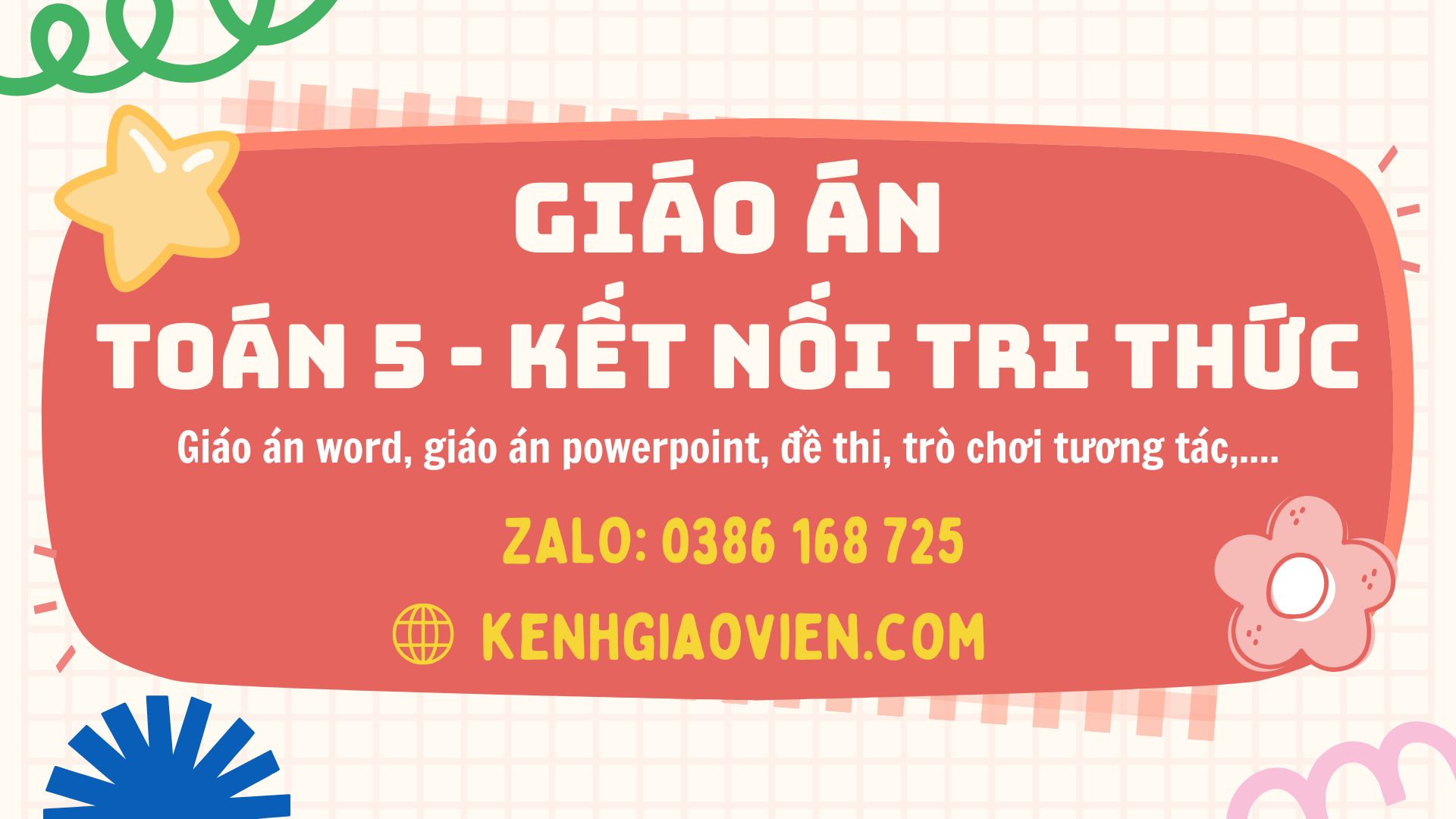 Link tải giáo án toán 5 kết nối tri thức 2025