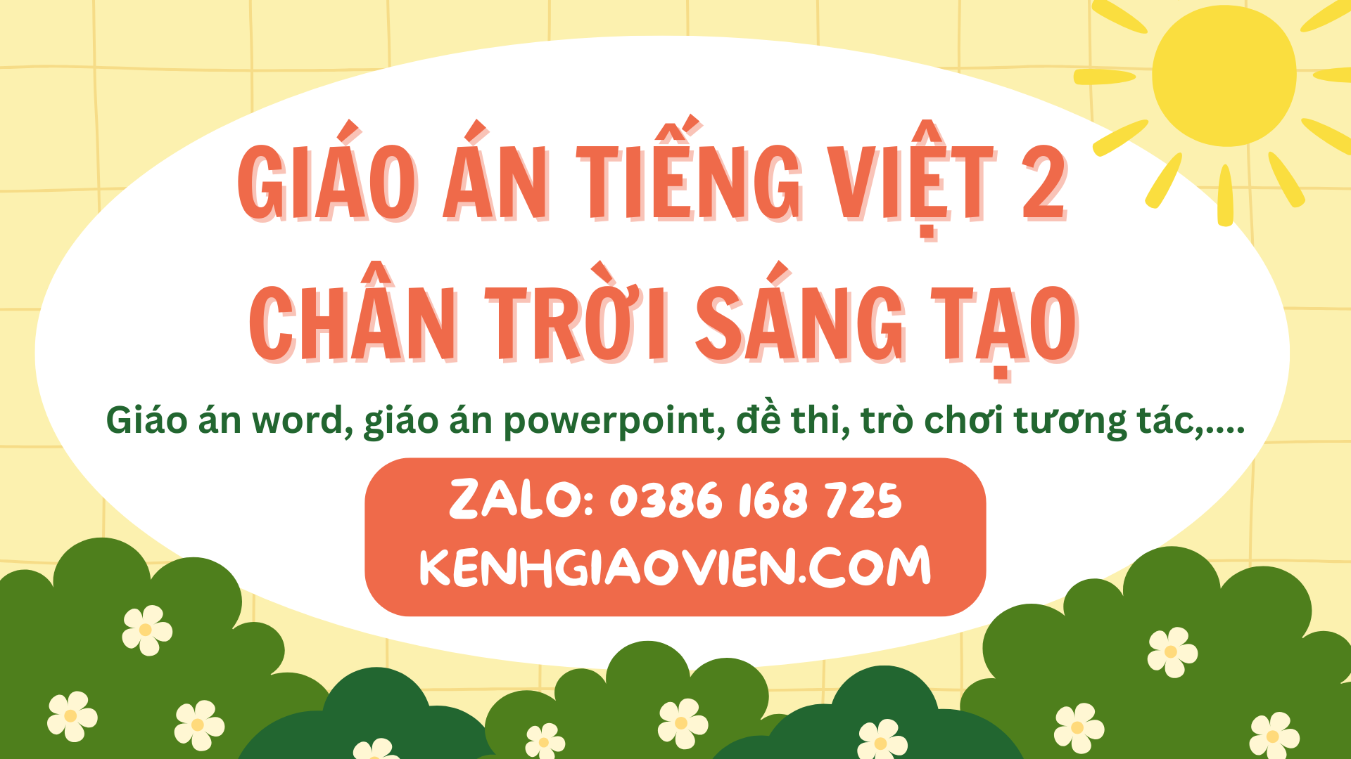 Link tải giáo án tiếng việt 2 chân trời sáng tạo 2025