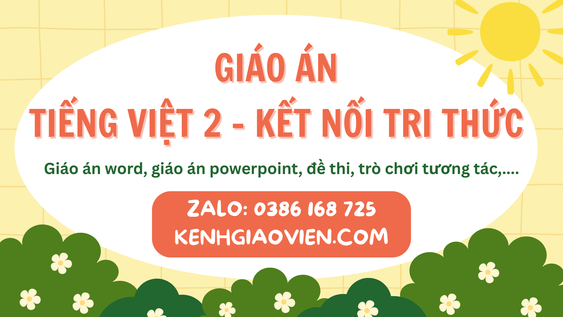 Link tải giáo án tiếng việt 2 kết nối tri thức 2025