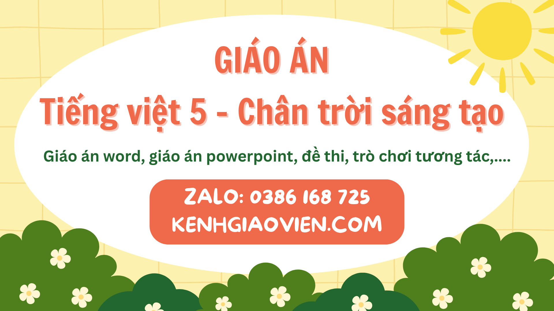 Link tải giáo án tiếng việt 5 chân trời sáng tạo 2025