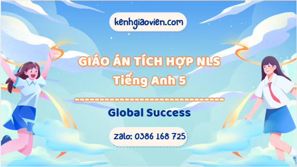 Giáo án Tiếng Anh 5 Global Success