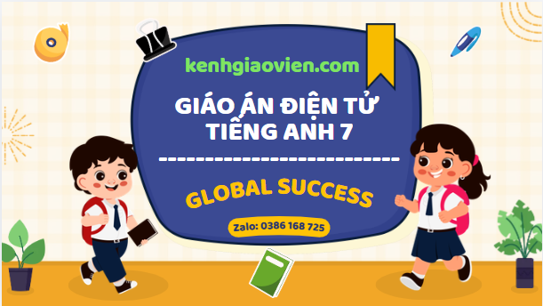 Giáo án powerpoint Tiếng Anh 7 Global Success