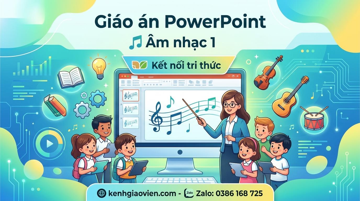 Giáo án powerpoint Âm nhạc 1 kết nối tri thức