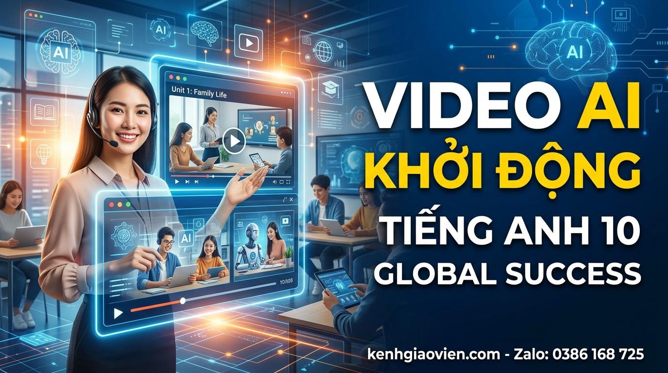 Video AI khởi động Tiếng Anh 10 Global Success