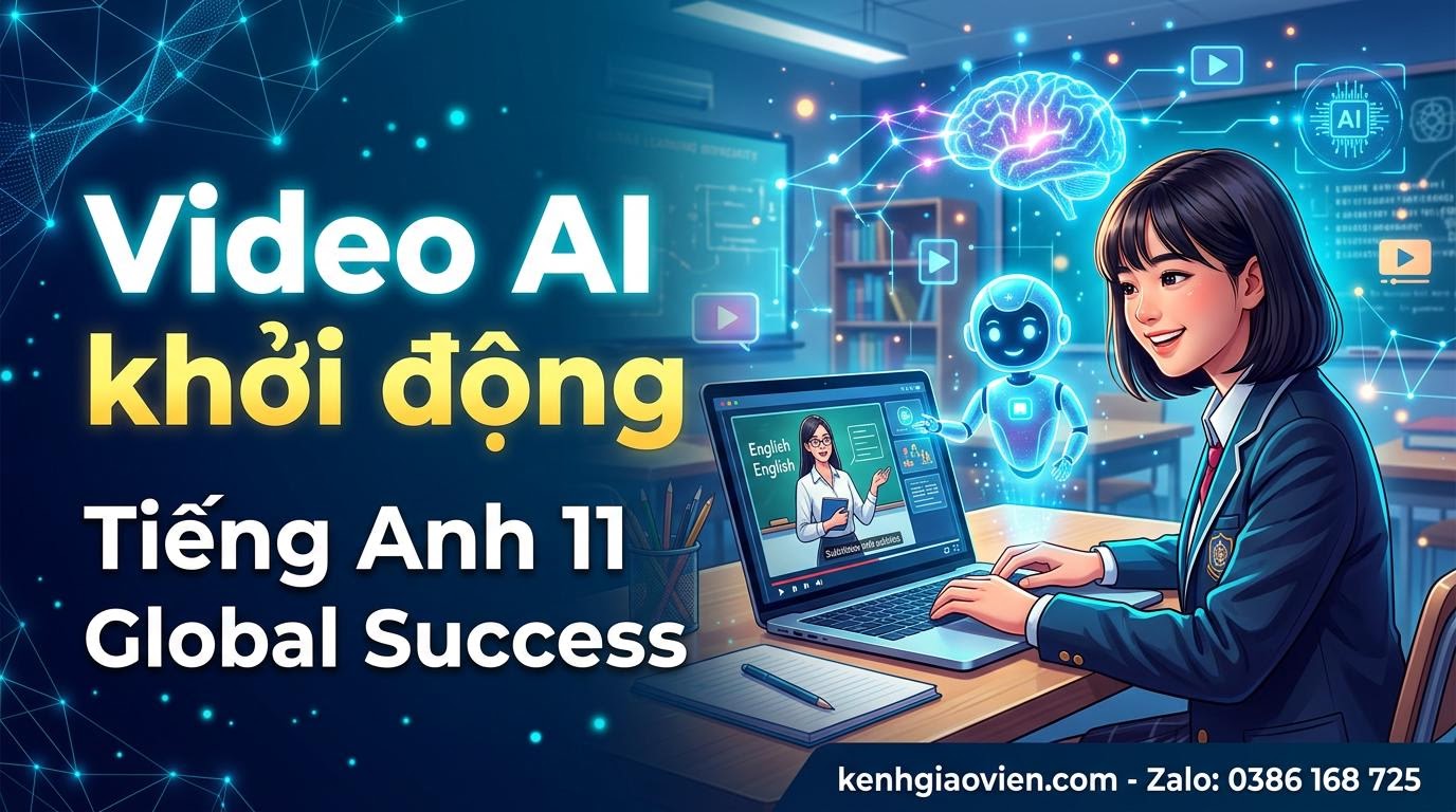 Video AI khởi động Tiếng Anh 11 Global Success