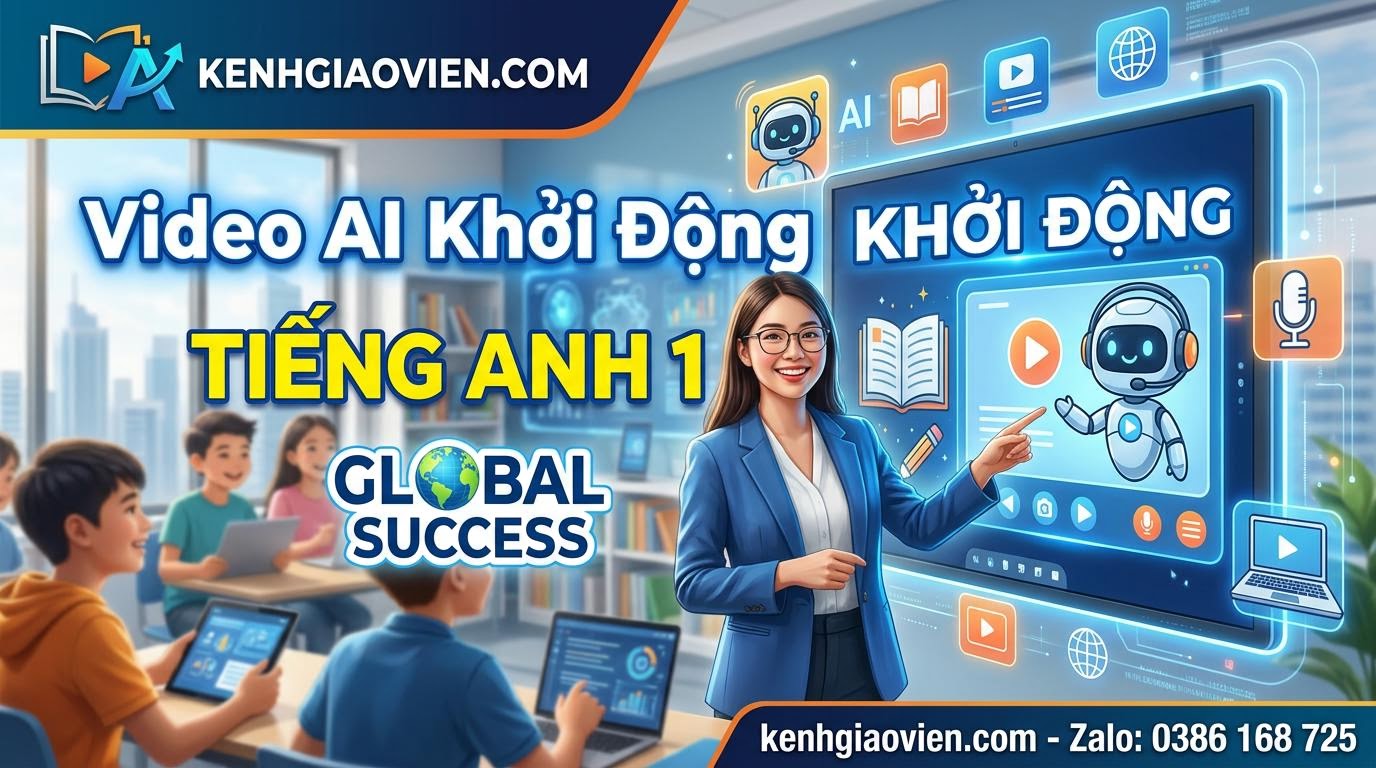 Video AI khởi động Tiếng Anh 1 Global Success