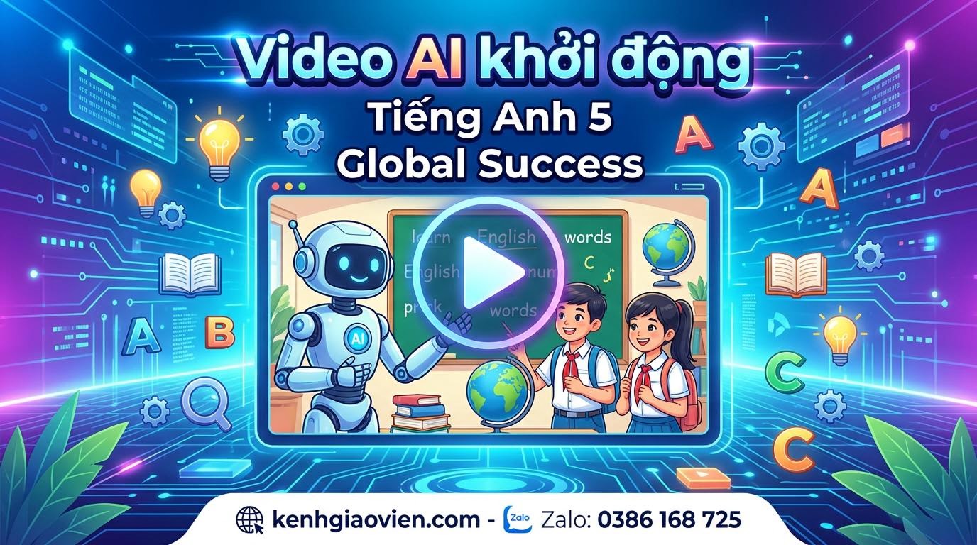 Video AI khởi động Tiếng Anh 5 Global Success