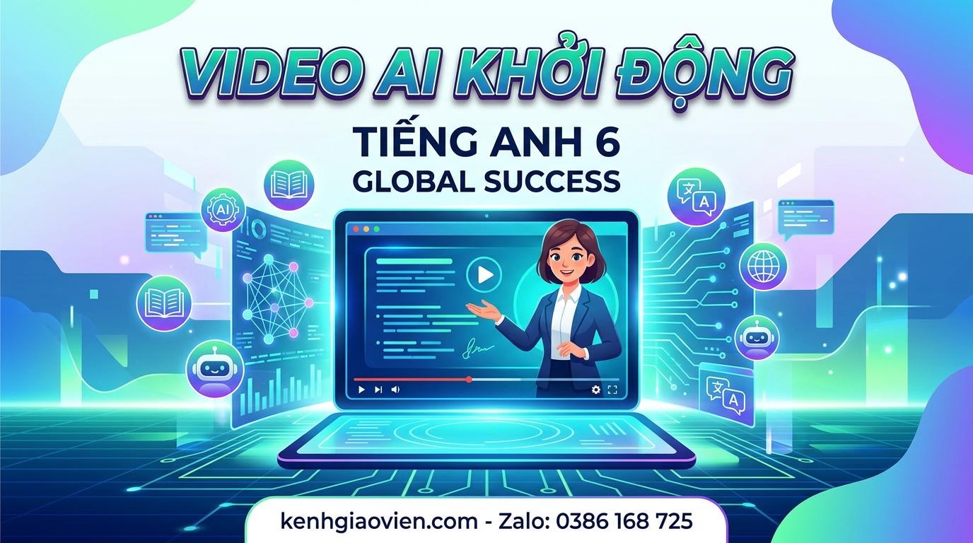 Video AI khởi động Tiếng Anh 6 Global Success