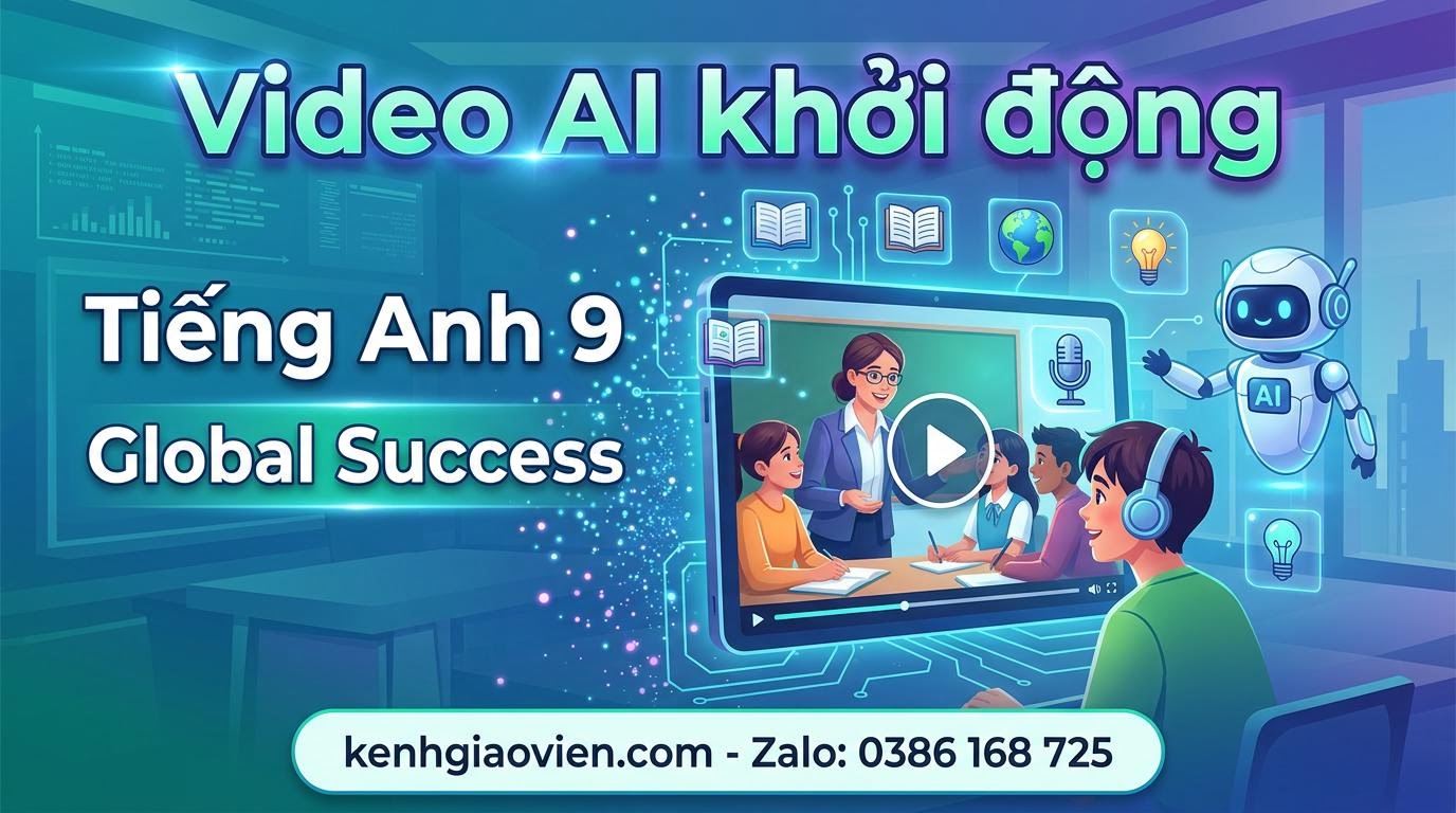 Video AI khởi động Tiếng Anh 9 Global Success