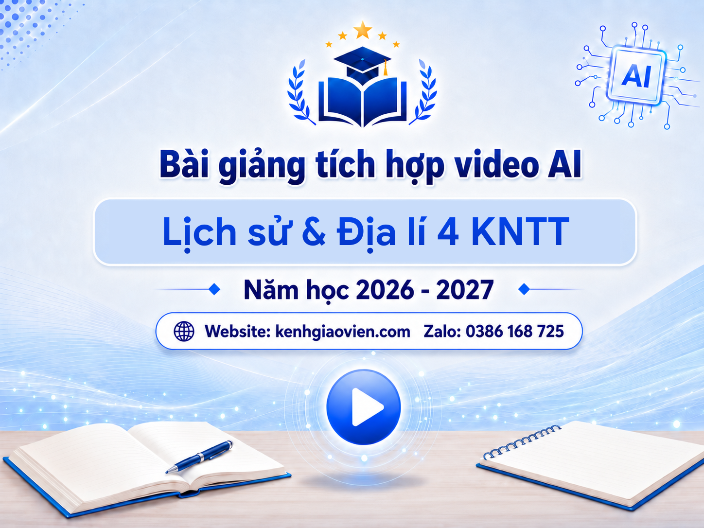 Giáo án điện tử Lịch sử và Địa lí 4 kết nối tri thức (Tích hợp video AI)
