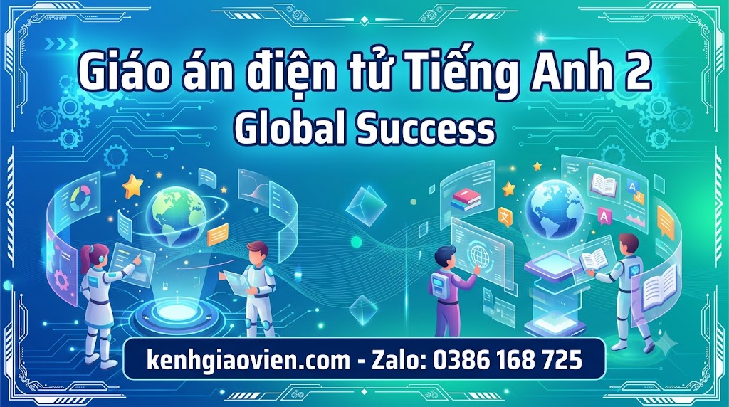 Giáo án điện tử Tiếng Anh 2 Global Success