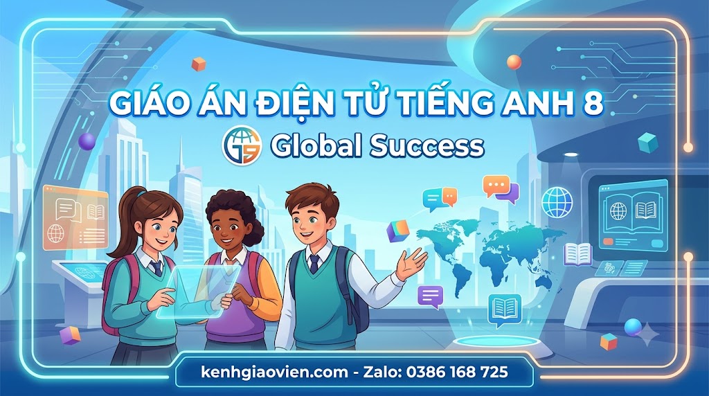 Giáo án điện tử Tiếng Anh 8 Global Success