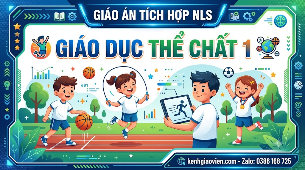 Giáo án tích hợp NLS Thể dục 1 (bộ SGK thống nhất)
