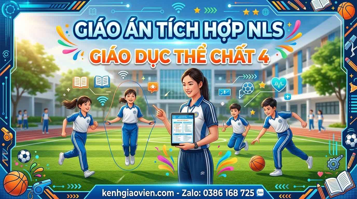Giáo án tích hợp NLS Thể dục 4 (bộ SGK thống nhất)