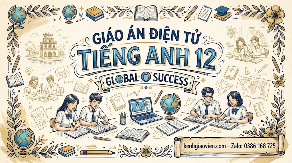 Giáo án điện tử Tiếng Anh 12 Global Success