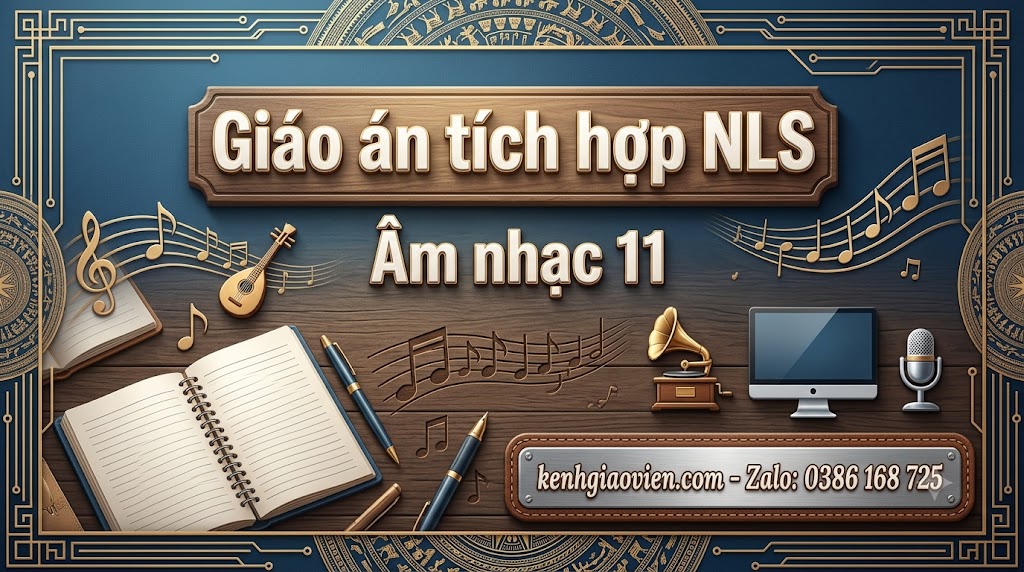 Giáo án tích hợp NLS Âm nhạc 11 (bộ SGK thống nhất)