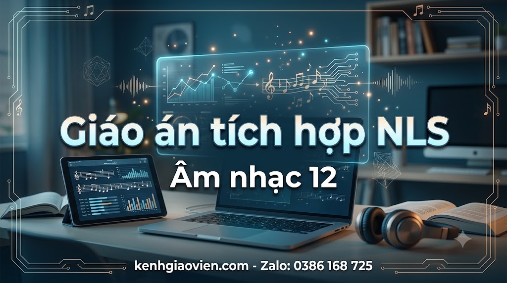 Giáo án tích hợp NLS Âm nhạc 12 (bộ SGK thống nhất)