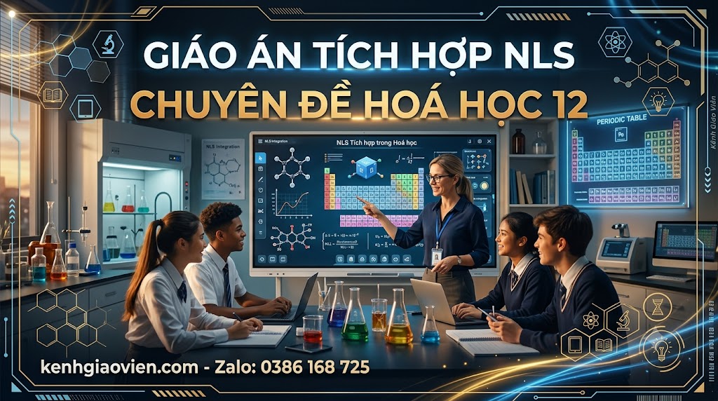 Giáo án tích hợp NLS chuyên đề Hoá học 12