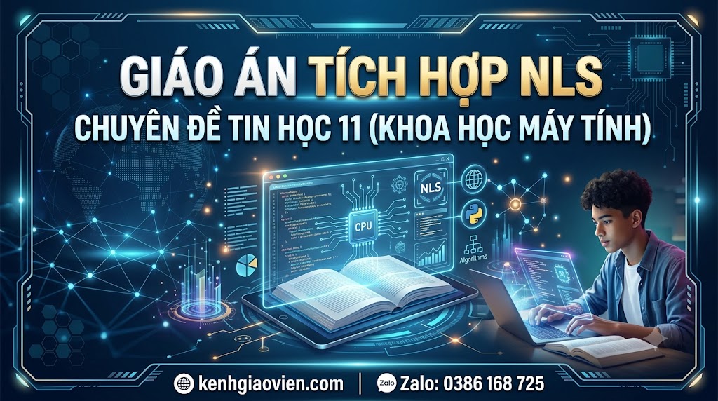 Giáo án tích hợp NLS chuyên đề Tin học 11 Khoa học máy tính