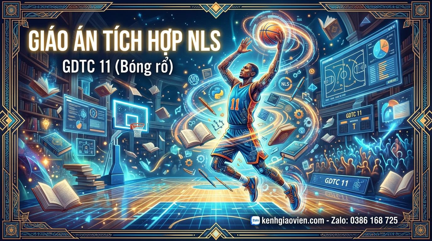Giáo án tích hợp NLS Thể dục 11 Bóng rổ (bộ SGK thống nhất)