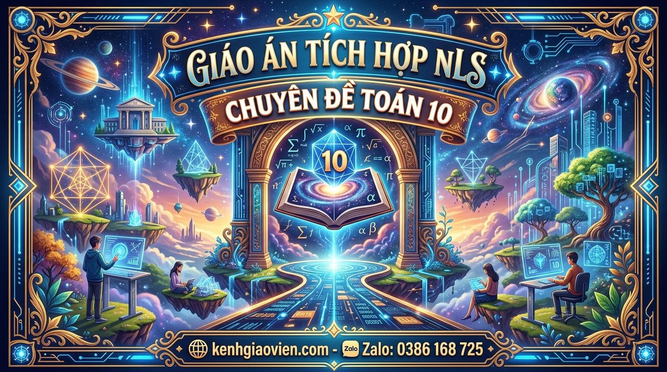 Giáo án tích hợp NLS chuyên đề Toán 10