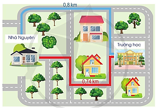 A map of houses and trees

Description automatically generated