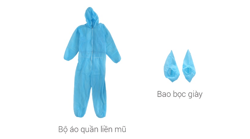 Bộ bảo hộ y tế An Nhiên màu xanh giảm giá 30% - 04/2024 |  nhathuocankhang.com