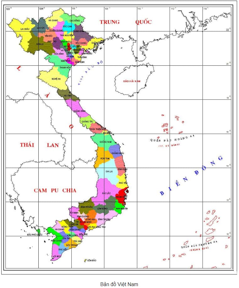 Bản đồ hành chính 63 tỉnh thành Việt Nam phân chia như thế nào?
