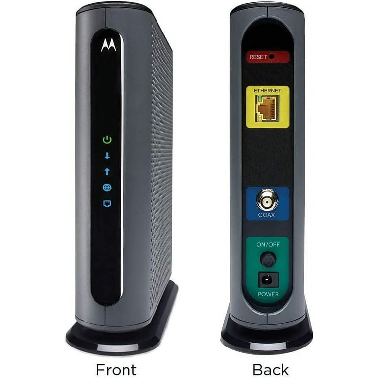 Restored Motorola MB8611 DOCSIS 3.1 Multi-Gig Cable Modem Pairs with Any  WiFi Router Approved for Comcast Xfinity, Cox Gigablast, Spectrum  (Refurbished) - Walmart.com