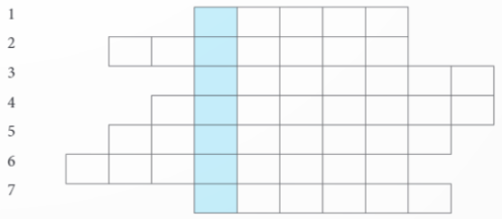 A grid with a blue rectangle

Description automatically generated