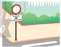 A cartoon of a street sign

Description automatically generated