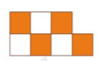 A orange and white checkered pattern

Description automatically generated