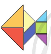A colorful fish shaped puzzle

Description automatically generated