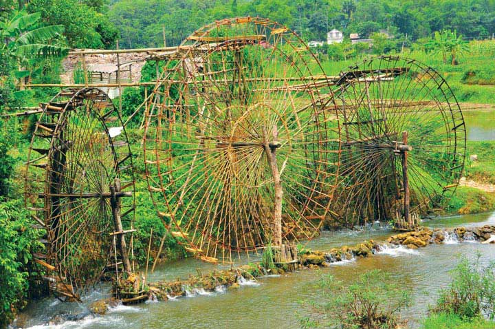 Sử dụng năng lượng gió và năng lượng nước chảy - Olm