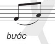 A music note with a smiley face

Description automatically generated