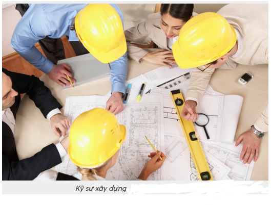 A group of people wearing hard hats looking at a blueprint

Description automatically generated