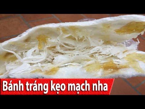 Tiêu đề video: Món Ăn Đường Phố: Bánh tráng kẹo mạch nha kết nối ký ức tuổi thơ