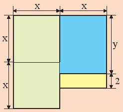 A diagram of a square with a blue and yellow rectangle

Description automatically generated