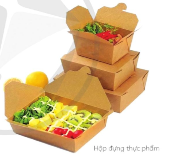 A group of boxes with food in them

Description automatically generated