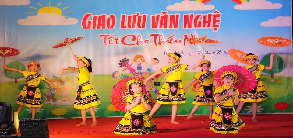 Yên Thành: Sôi động đêm giao lưu văn nghệ chào mừng Ngày Quốc tế thiếu nhi  1/6